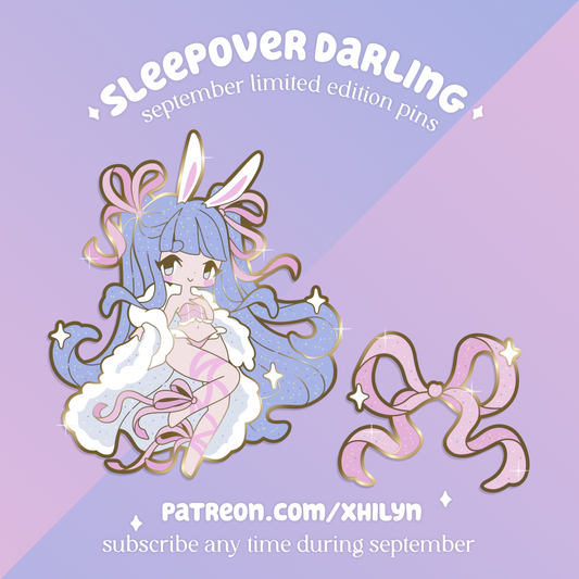 Sleepover Darling Pins - September 2025