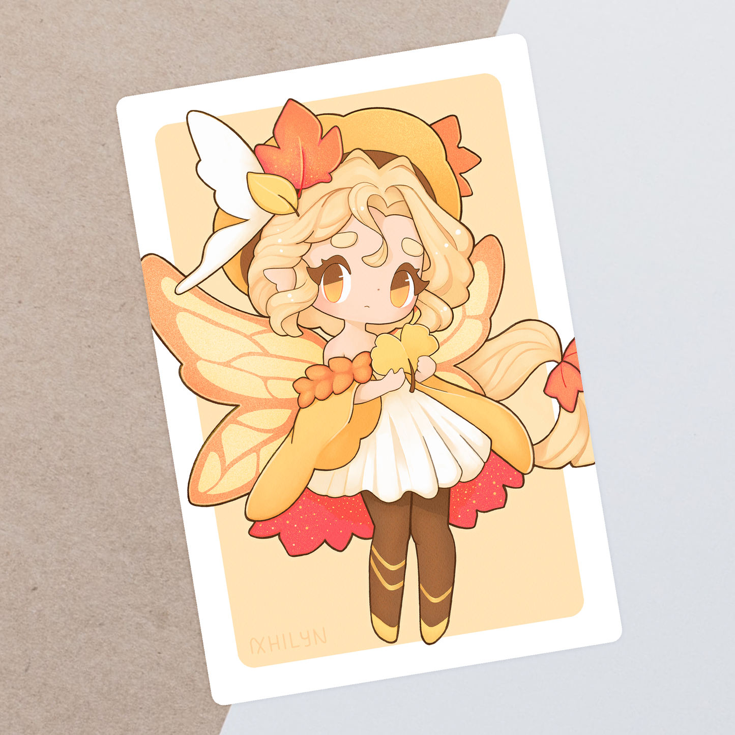 Autumn Fairy Postcard Print - September 23