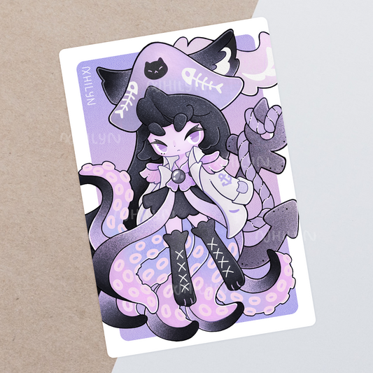 Black Purrl Print - December 25