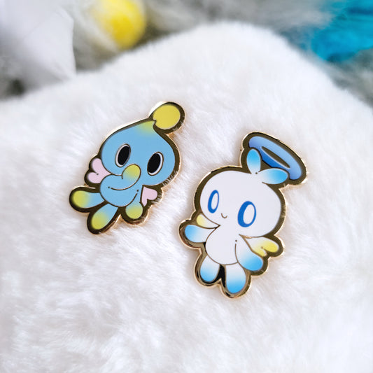 Garden Baby Pins ~ Sonic Chao