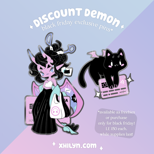 Exclusive Black Friday 2025 pins 🖤 For Purchase option