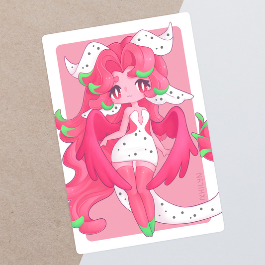 Dragon Fruit Postcard Print - March 25