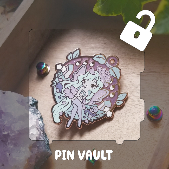 Pin Vault 🗝️ Fairy Garden Pin - July 2020
