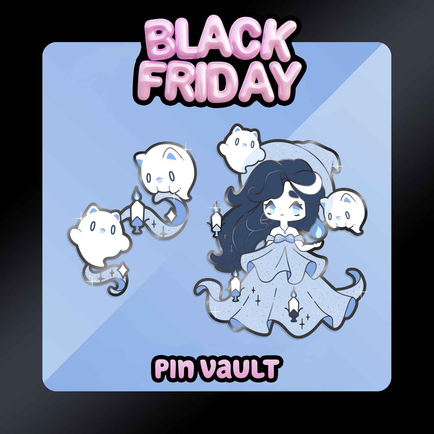 Black Friday Pin Vault 🖤 Ghostlight Witch Pins - Oct 2025
