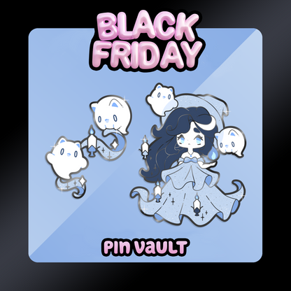 Black Friday Pin Vault 🖤 Ghostlight Witch Pins - Oct 2025