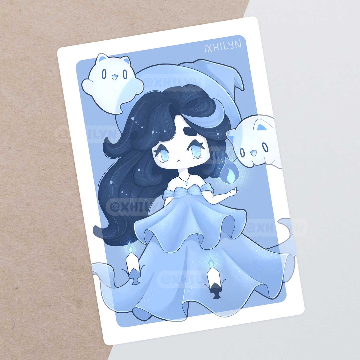 Ghostlight Maiden Print - October 25