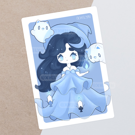 Ghostlight Maiden Print - October 25