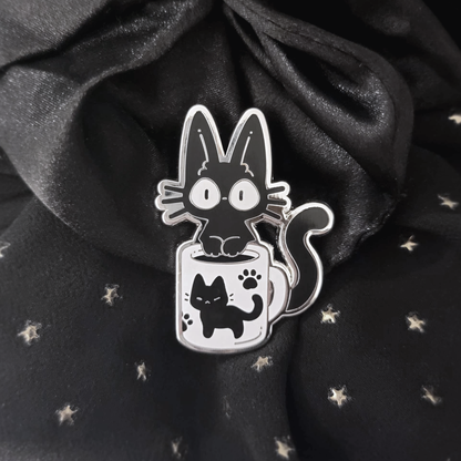Coffee Cup Jiji Pin