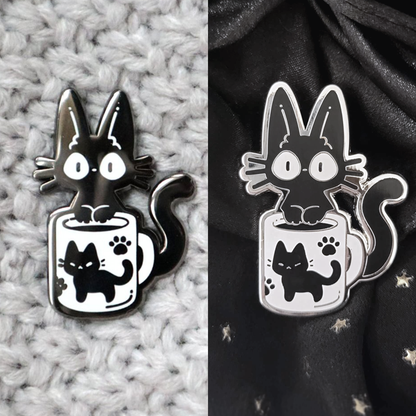 Coffee Cup Jiji Pin
