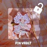 Pin Vault 🗝️ Pastel Lion Knight Pin - Aug 2020