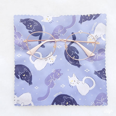 Moon Cats ~ Microfiber Cloth