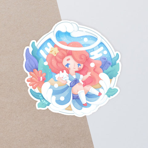 Ocean Lover Sticker ~ Last chance