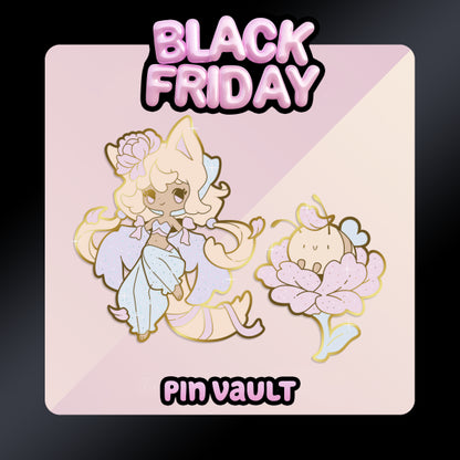 Black Friday Pin Vault 🖤 Flower Dancer Pins - April 2025 extra