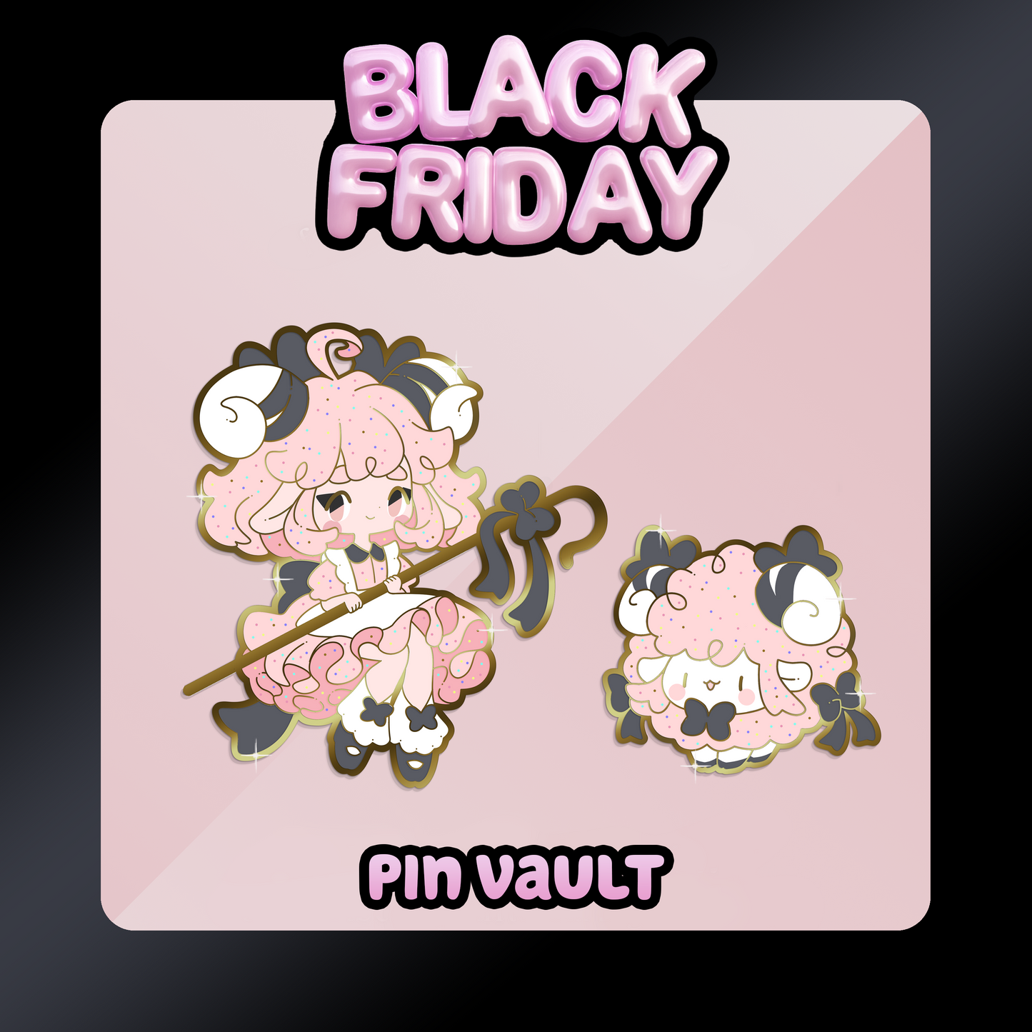 Black Friday Pin Vault 🖤 Bow Peep Pins - February 2025