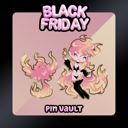Black Friday Pin Vault 🖤 Fire Nymph Pins - May 2025