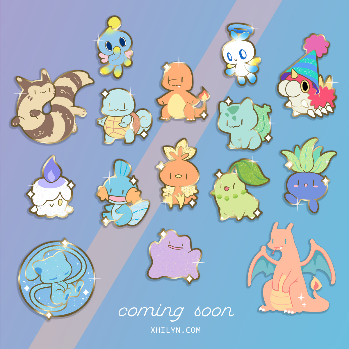 Ditto Pin Ditto Pin ~ Mini Mon series – Xhilyn