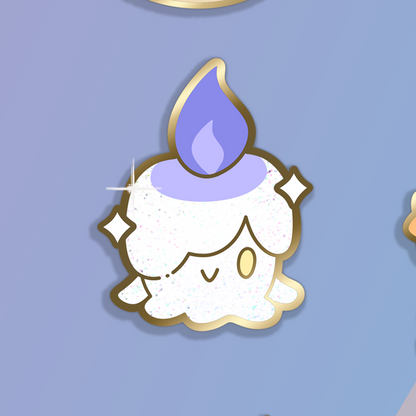 [PREORDER] Litwick Pin ~ Mini Mon series ~ (Ships January 2026)