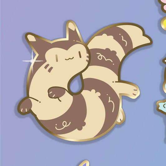 [PREORDER] Furret Pin ~ (Ships January 2026)