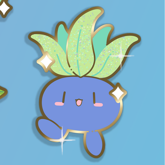 [PREORDER] Oddish Pin ~ Mini Mon series ~ (Ships January 2026)