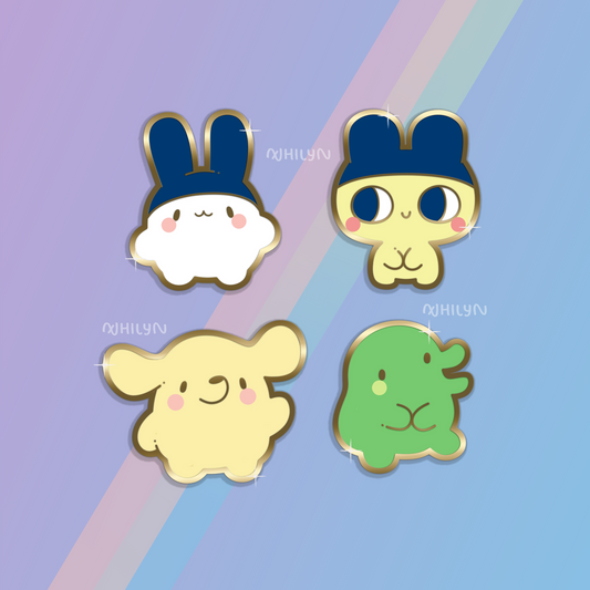 Tamagotchi Pins (PREORDER ~ Will ship by June 2026)