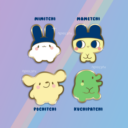Tamagotchi Pins (PREORDER ~ Will ship by June 2026)