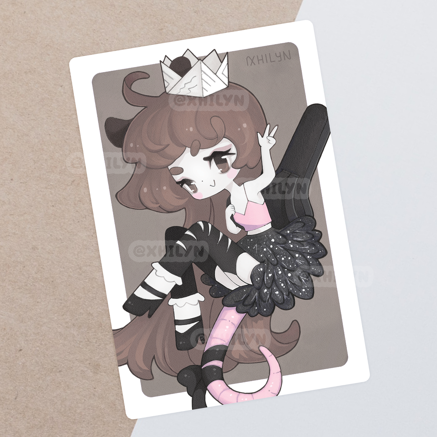 Trash Queen Postcard Print - August 25