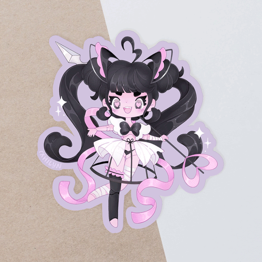 Unhinged Dolly Matte Holo Sticker - November 25