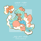 Wave Rider Pins - July 2021