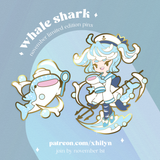 *Miscolored* Whale Shark Pins - November 2023