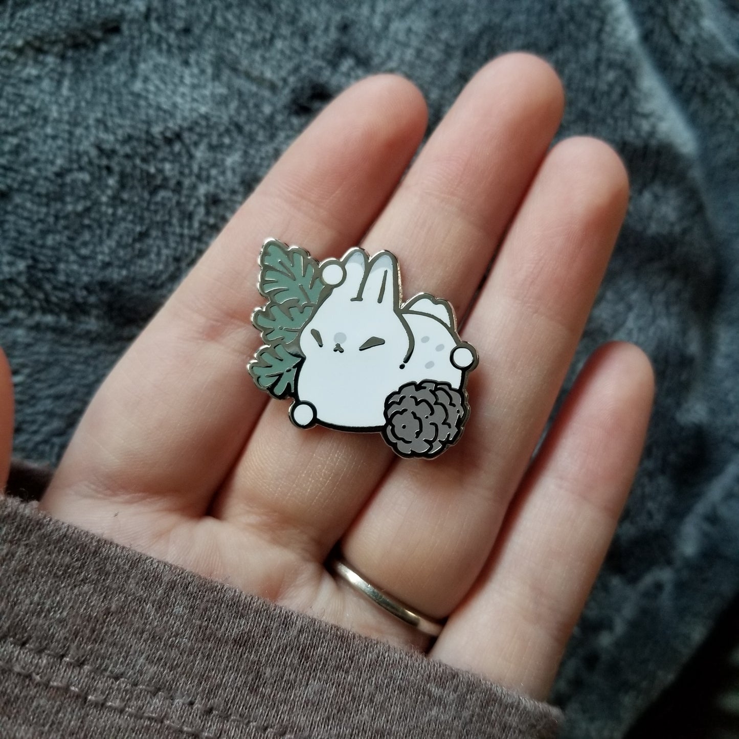 Snow Bunny Pin