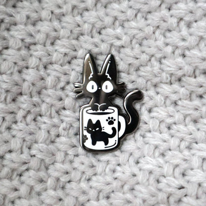 Coffee Cup Jiji Pin