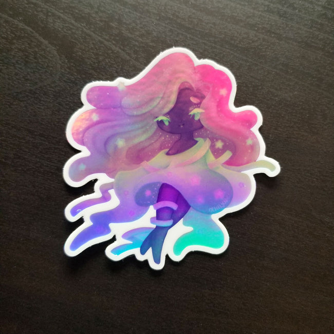 Holo Aurora Borealis Sticker