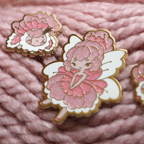 Cherry Blossom Fairy Pins - May 2021