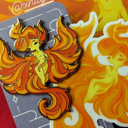 Fiery Phoenix Pin - June 2020