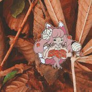 Autumn Kitsune Pin - Oct 2019