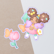Fly With Me Butterfly & Flower Stickers - Feb 23