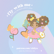 Fly With Me Butterfly Pins - Feb 2023