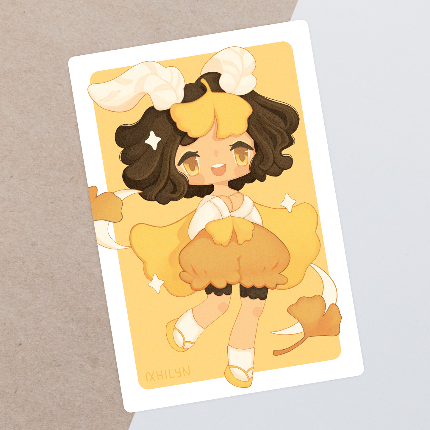 Ginkgo Postcard Print