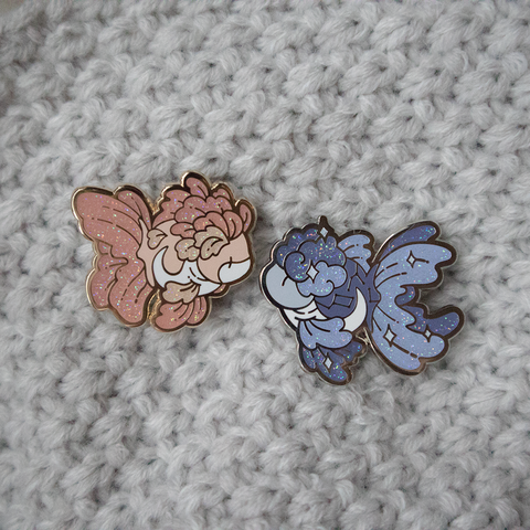 Galaxy Goldfish Pin - Dec 2019