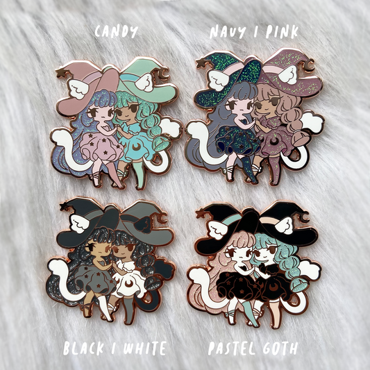 Hallow Queens Pin ~ Whalephat Collaboration