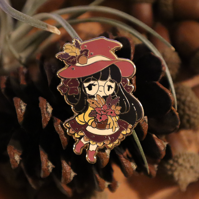 Herbology Witch Pins ~ Limited Edition