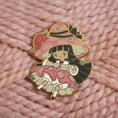 Mushroom Princess Pin - March 2021