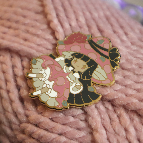 Mushroom Princess Pin - March 2021