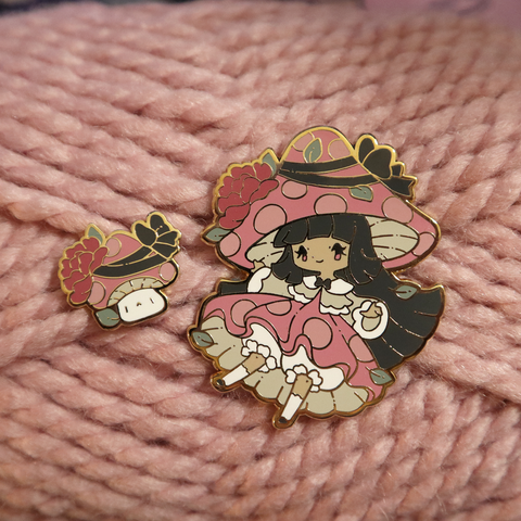 Mushroom Princess Pin - March 2021