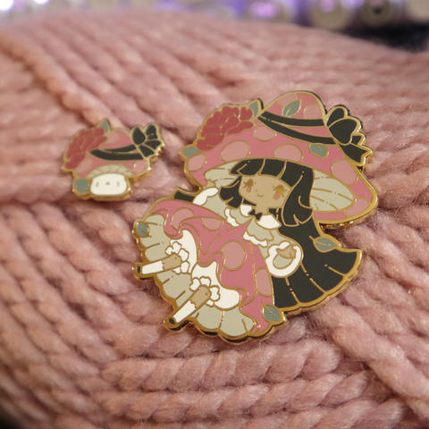 Mushroom Princess Pin - March 2021