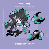 Nightshade Pins - Oct 2022