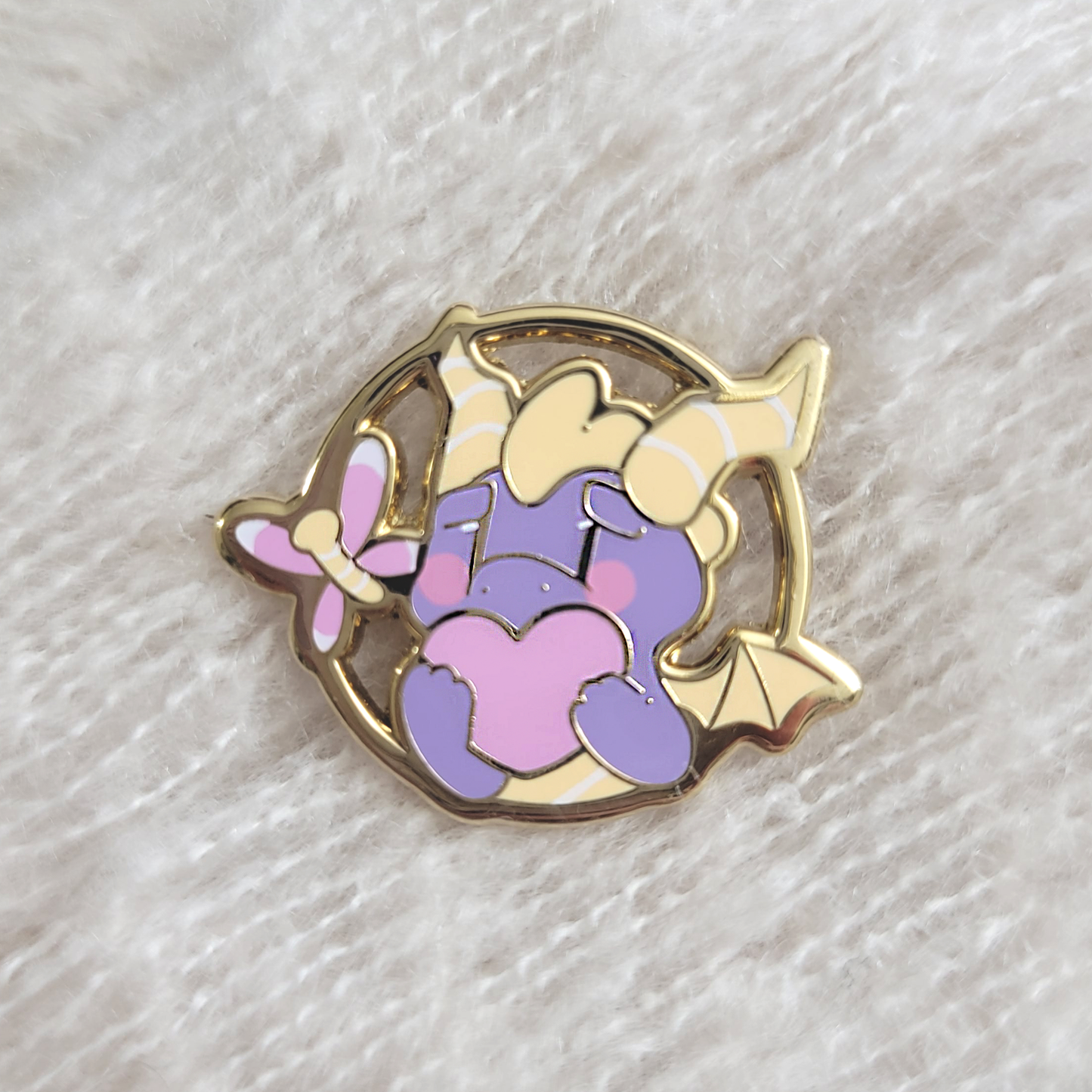 Spyro Heart Pin ~ Spyro the Dragon ~ Last chance