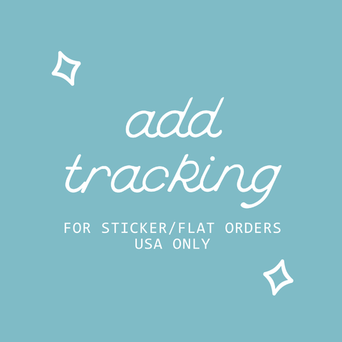 Sticker Orders - Add Tracking (USA)
