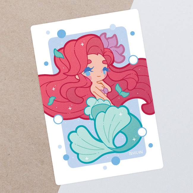 Sea Princess Postcard Print