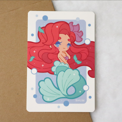 Sea Princess Postcard Print